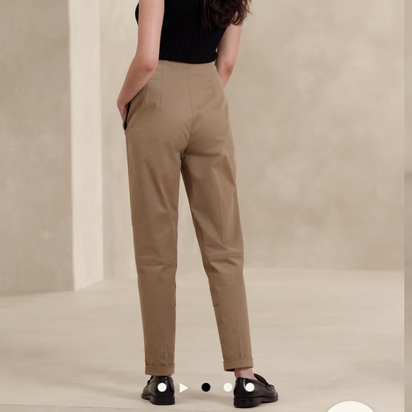 NWT Banana Republic THE RIDING PANT Color: Sanded Khaki Women’s 4 - Picture 2 of 16
